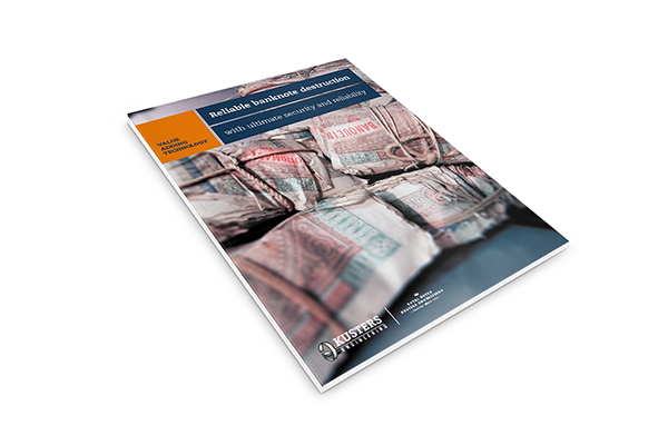 preview brochure banknote destruction systems