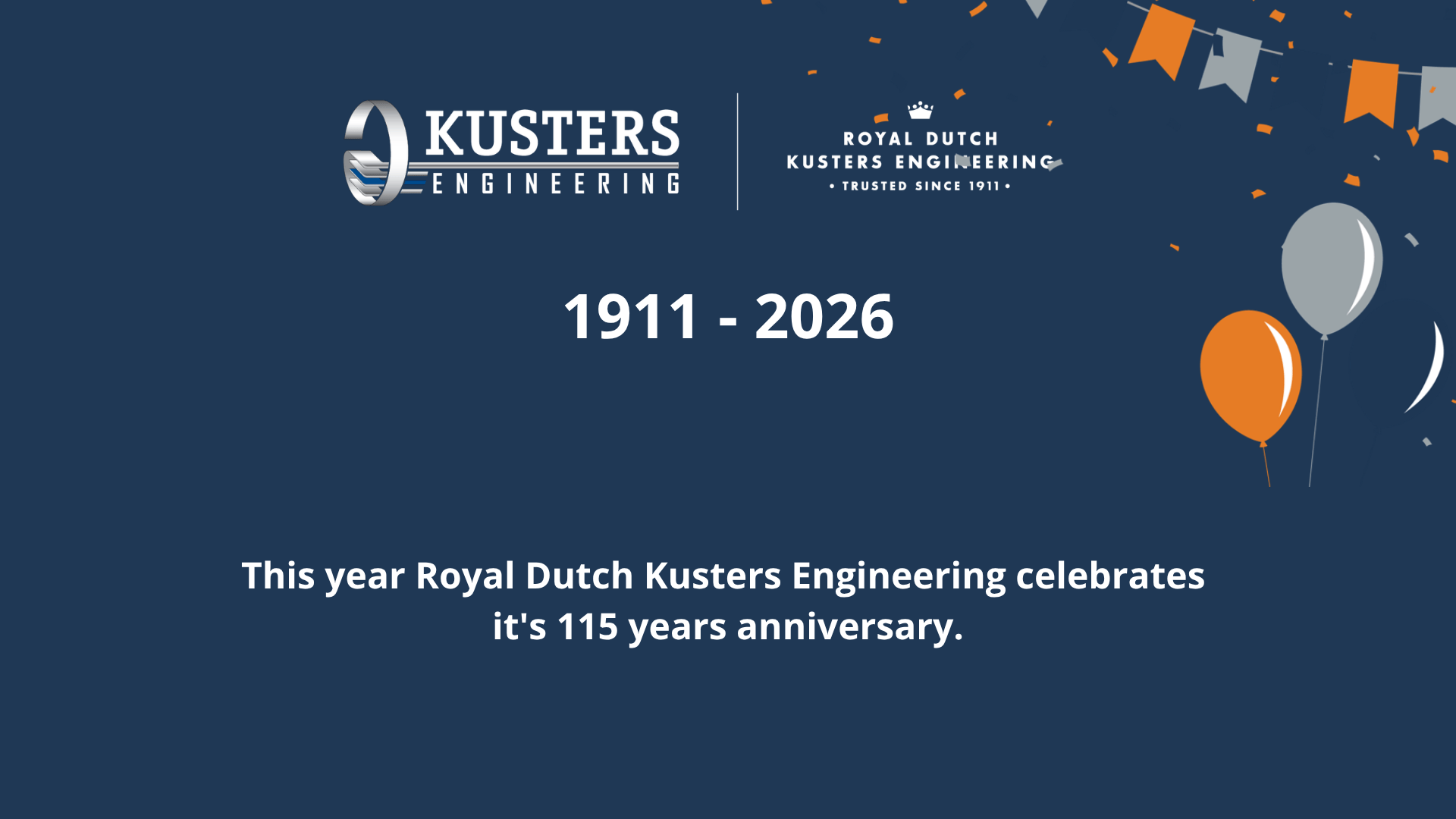 Kusters 115 anniversary