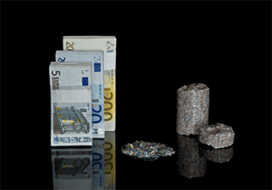 from banknotes to shreds to briquettes