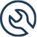 Services Blauw Icon