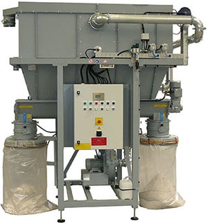 royal dutch kusters engineering shred collection unit csu-100